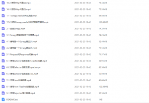 精通Scrapy网络爬虫系列视频课程插图(2)